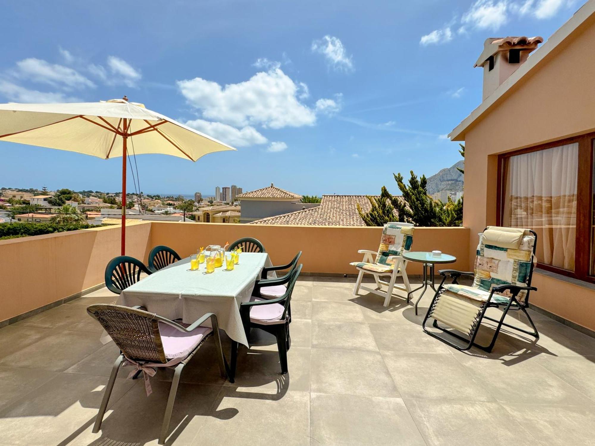 La Amistad Apartamento En Chalet Con Piscina Compartida กัลเป ภายนอก รูปภาพ