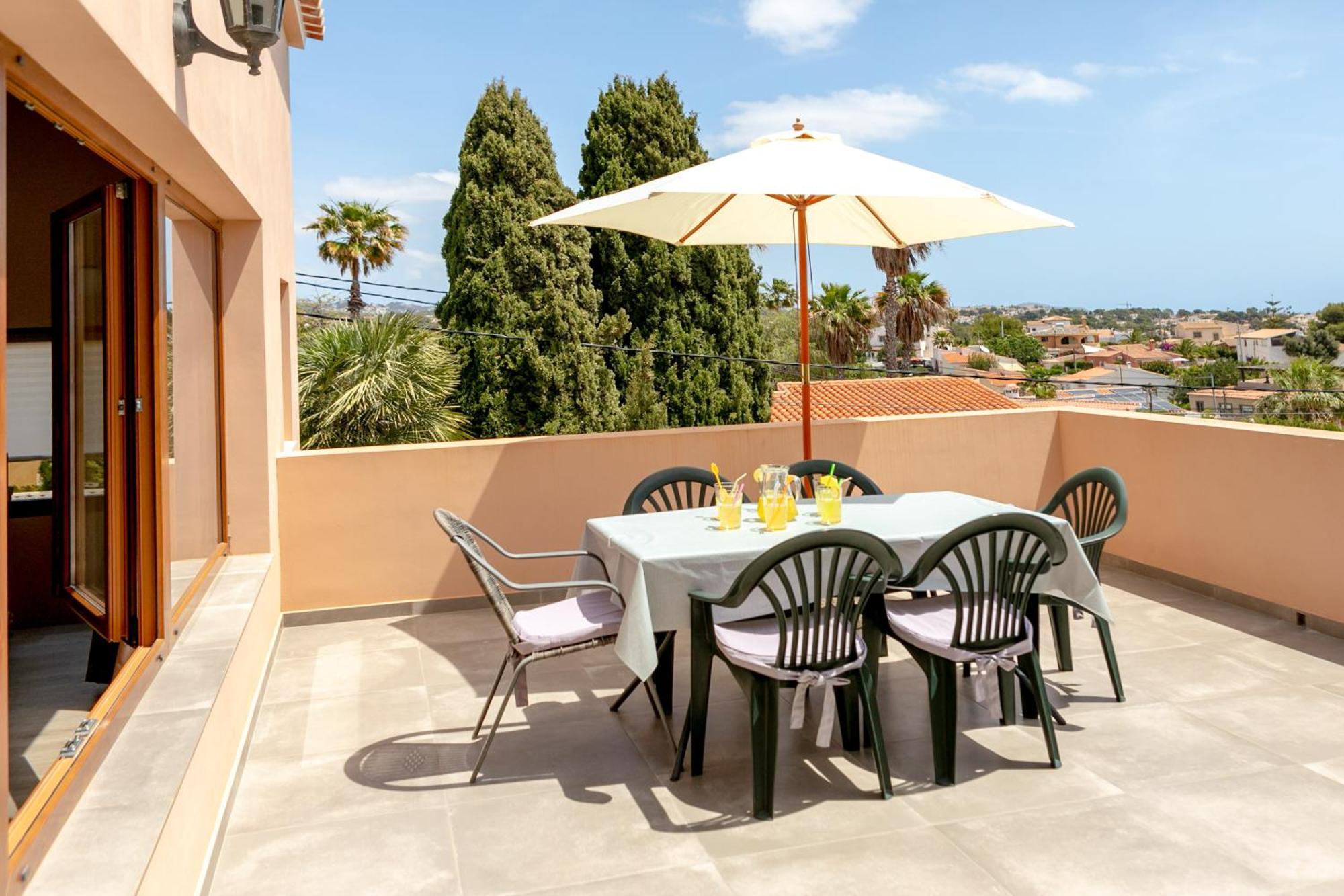 La Amistad Apartamento En Chalet Con Piscina Compartida กัลเป ภายนอก รูปภาพ
