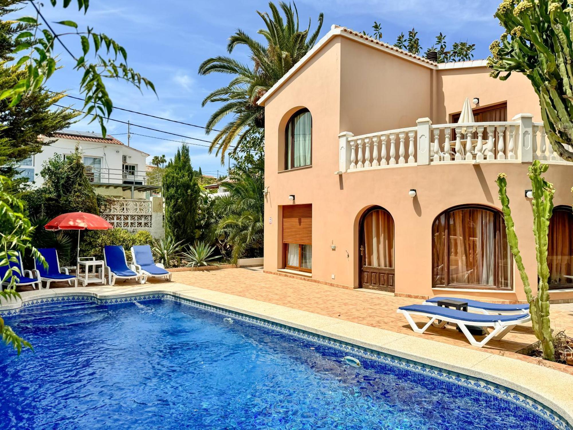 La Amistad Apartamento En Chalet Con Piscina Compartida กัลเป ภายนอก รูปภาพ
